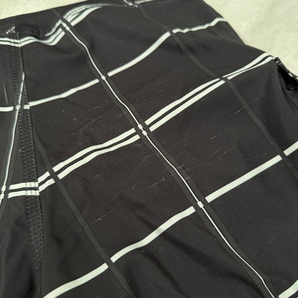 Men’s The North Face Plaid Board Shorts Velcro Tie Up With Pocket Size 30 Small - Picture 10 of 16